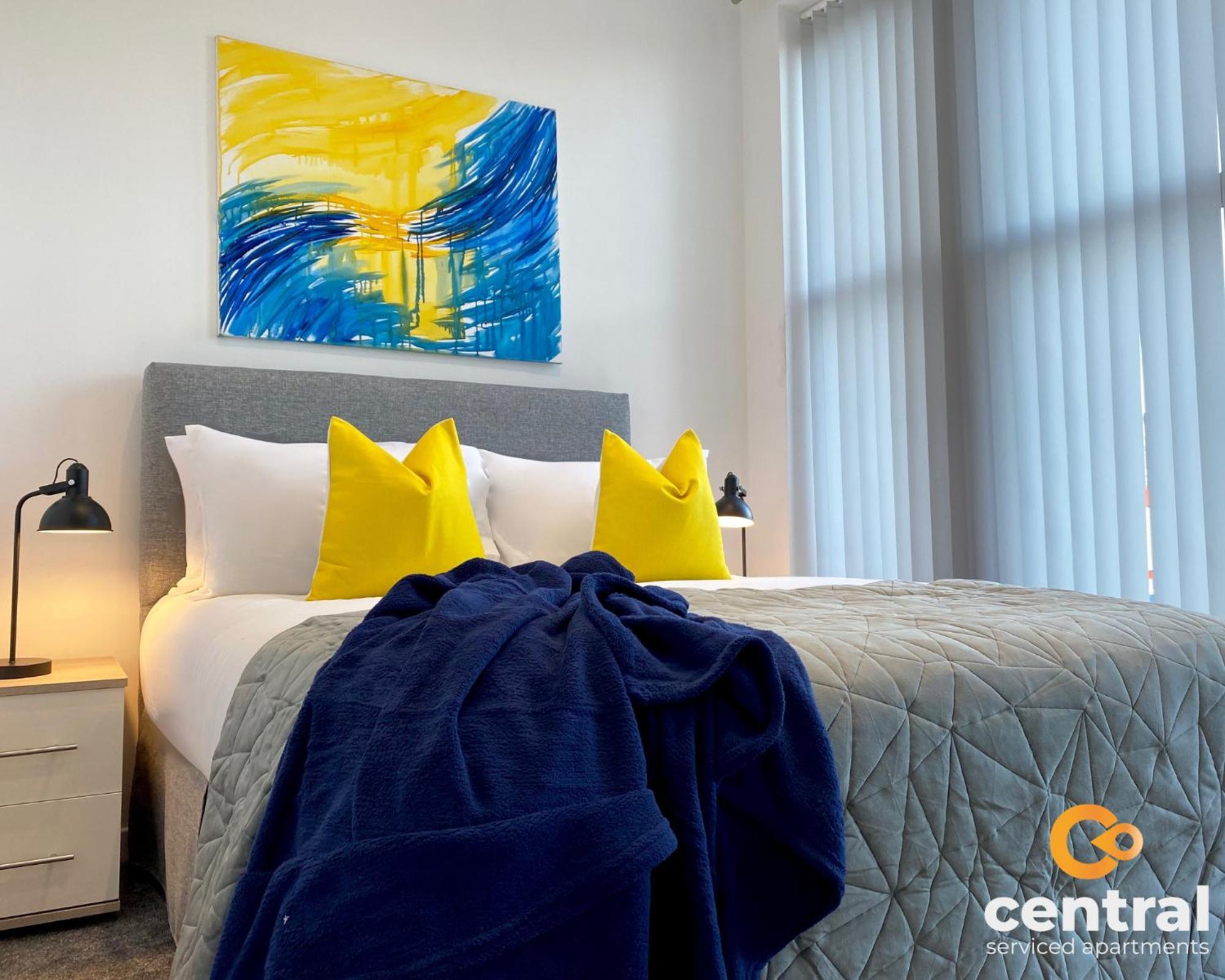 Central Serviced Apartments - Cosy 1 Bedroom - Walk Away From City Quay V&A - Walk To Bus And Train Station - Easy Access To City Centre - Fast Wi-Fi - Fully Equipped - Weekly & Monthly Stay Offers Dundee Esterno foto