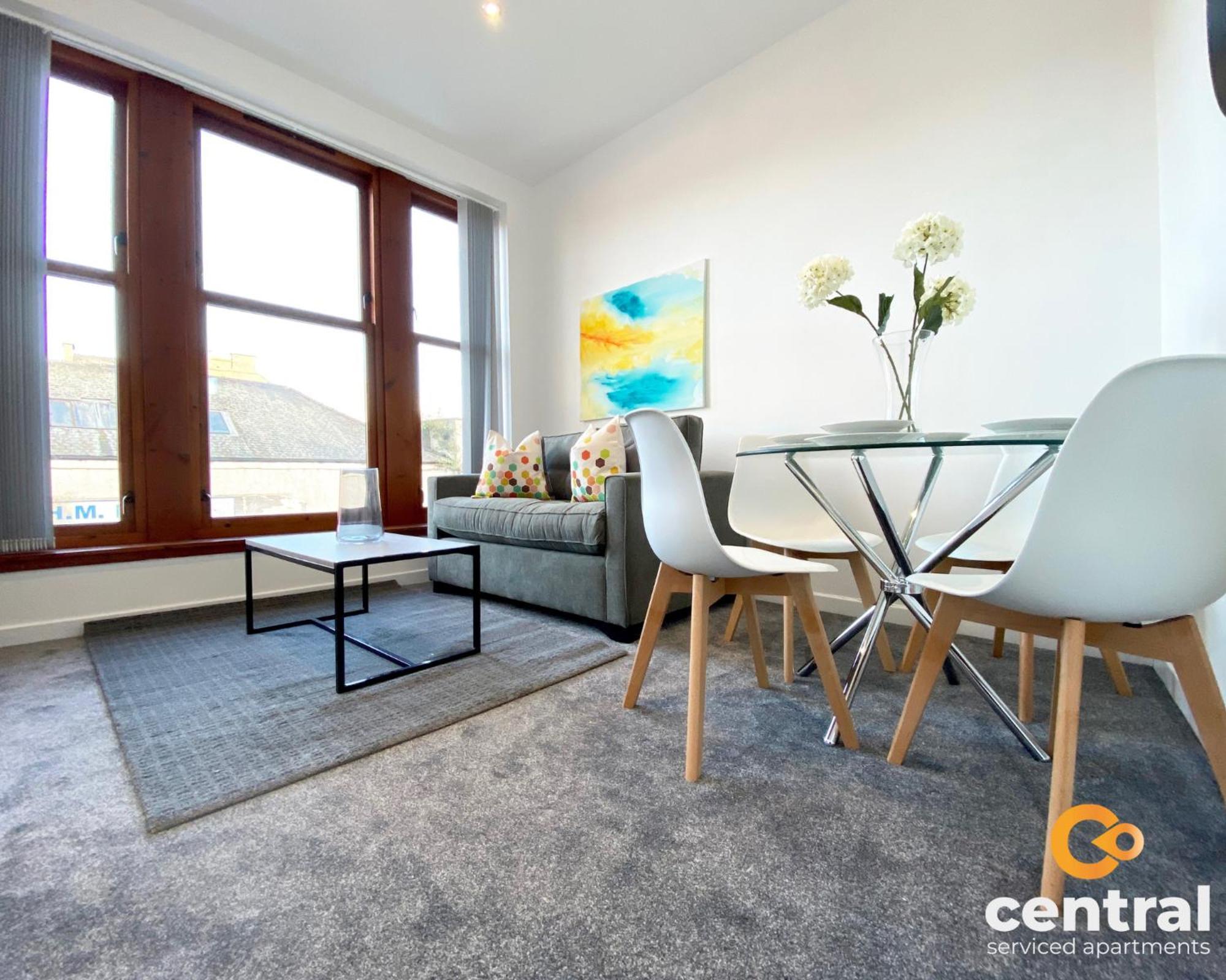 Central Serviced Apartments - Cosy 1 Bedroom - Walk Away From City Quay V&A - Walk To Bus And Train Station - Easy Access To City Centre - Fast Wi-Fi - Fully Equipped - Weekly & Monthly Stay Offers Dundee Esterno foto